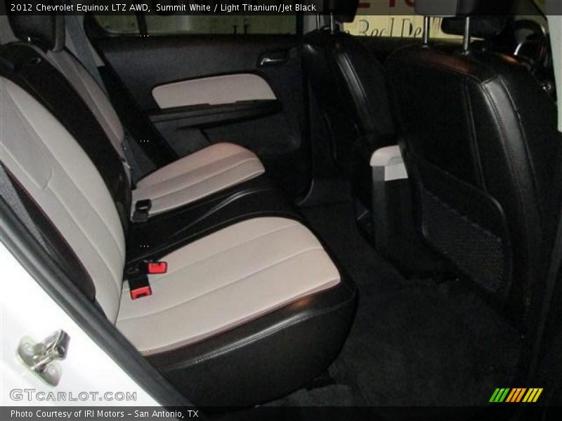 Summit White / Light Titanium/Jet Black 2012 Chevrolet Equinox LTZ AWD