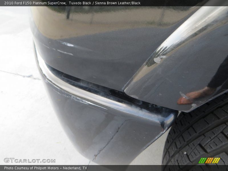 Tuxedo Black / Sienna Brown Leather/Black 2010 Ford F150 Platinum SuperCrew