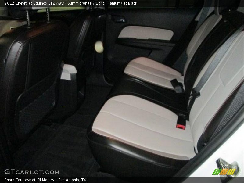 Summit White / Light Titanium/Jet Black 2012 Chevrolet Equinox LTZ AWD