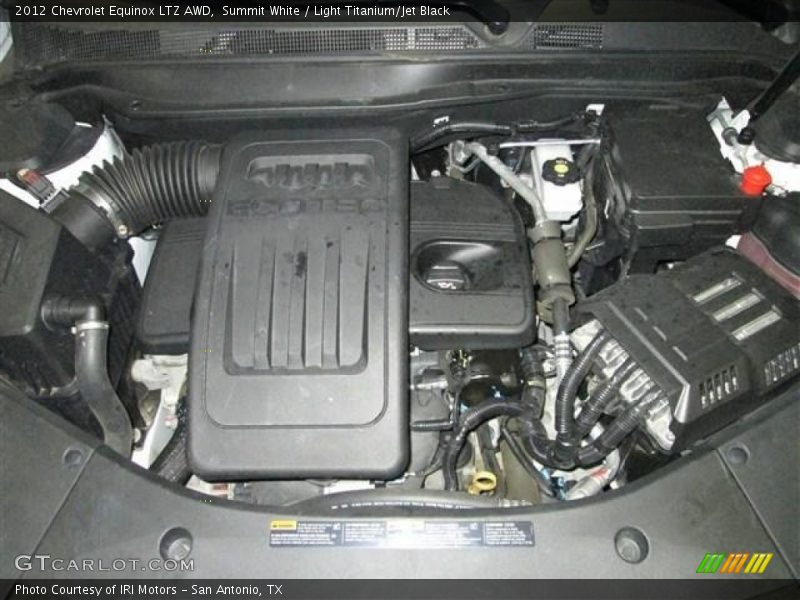 Summit White / Light Titanium/Jet Black 2012 Chevrolet Equinox LTZ AWD
