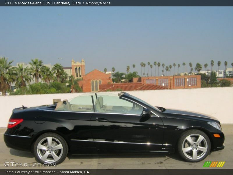 Black / Almond/Mocha 2013 Mercedes-Benz E 350 Cabriolet