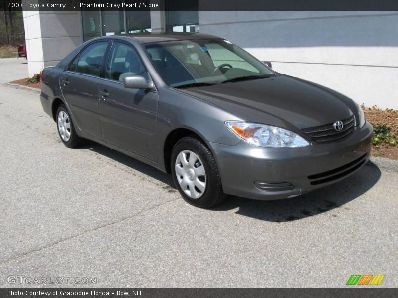 Phantom Gray Pearl / Stone 2003 Toyota Camry LE