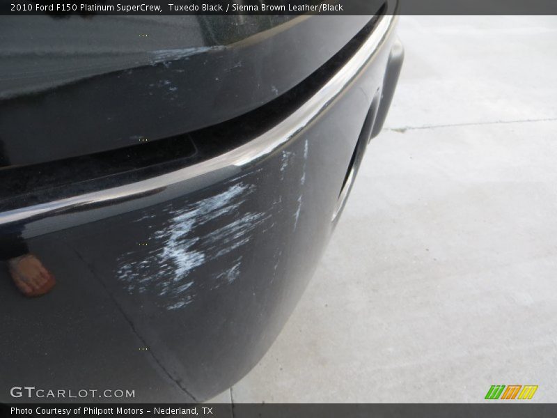 Tuxedo Black / Sienna Brown Leather/Black 2010 Ford F150 Platinum SuperCrew
