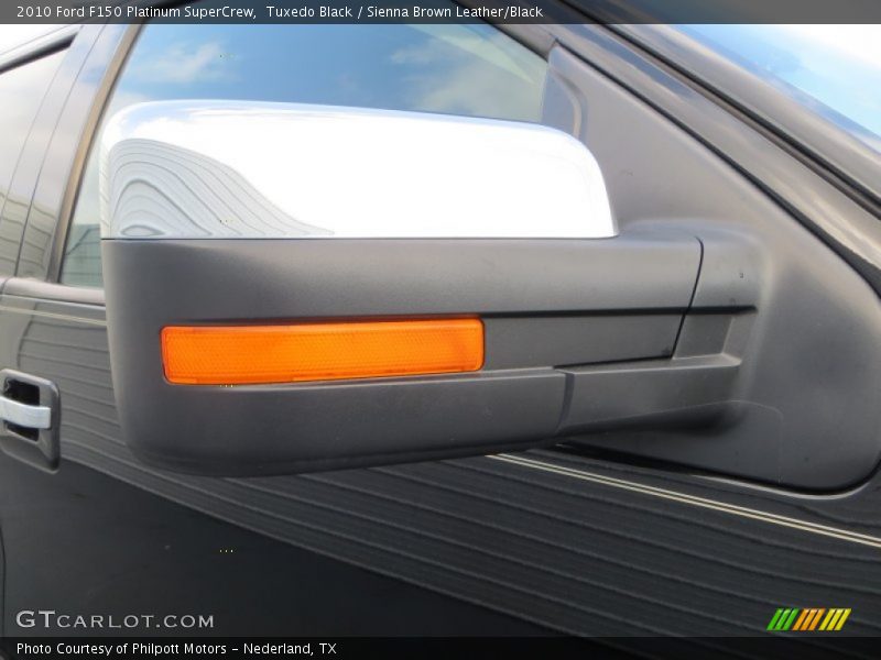 Tuxedo Black / Sienna Brown Leather/Black 2010 Ford F150 Platinum SuperCrew