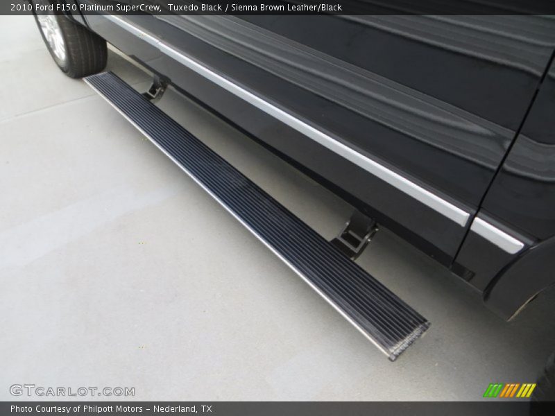 Tuxedo Black / Sienna Brown Leather/Black 2010 Ford F150 Platinum SuperCrew