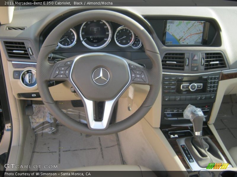 Black / Almond/Mocha 2013 Mercedes-Benz E 350 Cabriolet