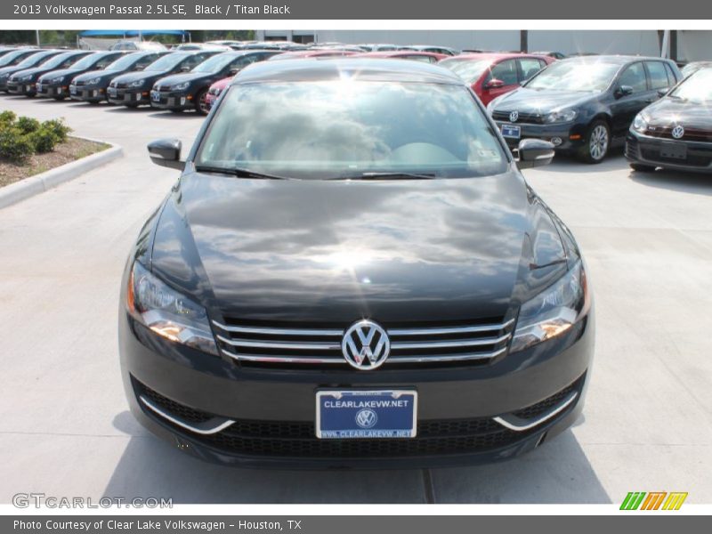 Black / Titan Black 2013 Volkswagen Passat 2.5L SE