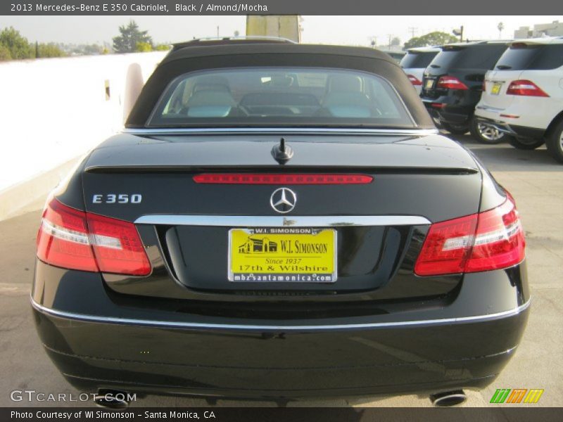 Black / Almond/Mocha 2013 Mercedes-Benz E 350 Cabriolet