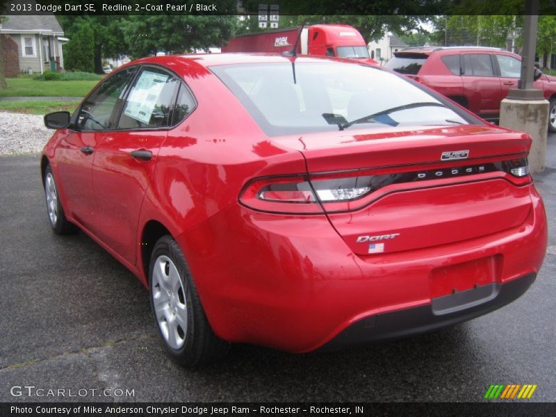 Redline 2-Coat Pearl / Black 2013 Dodge Dart SE