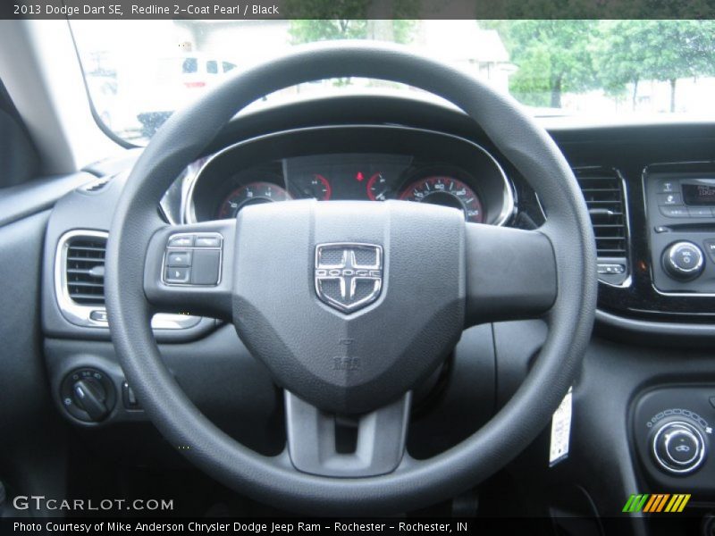 Redline 2-Coat Pearl / Black 2013 Dodge Dart SE