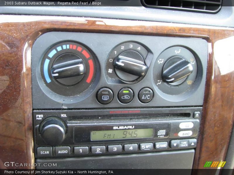 Regatta Red Pearl / Beige 2003 Subaru Outback Wagon