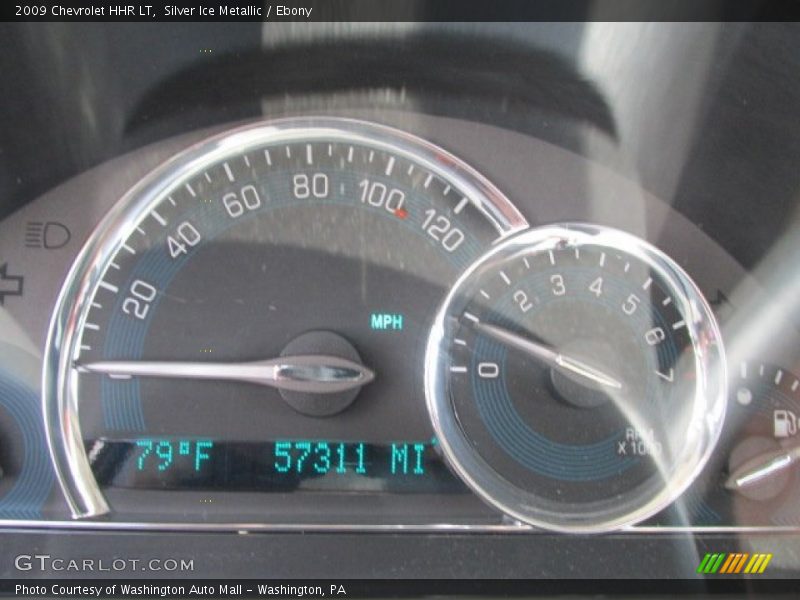 Silver Ice Metallic / Ebony 2009 Chevrolet HHR LT