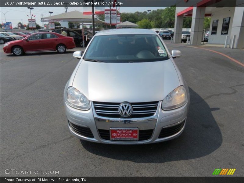 Reflex Silver Metallic / Art Gray 2007 Volkswagen Jetta 2.5 Sedan