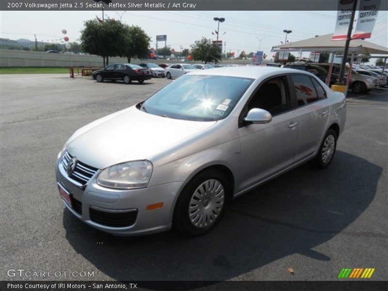 Reflex Silver Metallic / Art Gray 2007 Volkswagen Jetta 2.5 Sedan