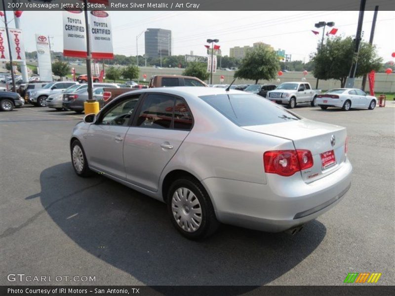 Reflex Silver Metallic / Art Gray 2007 Volkswagen Jetta 2.5 Sedan