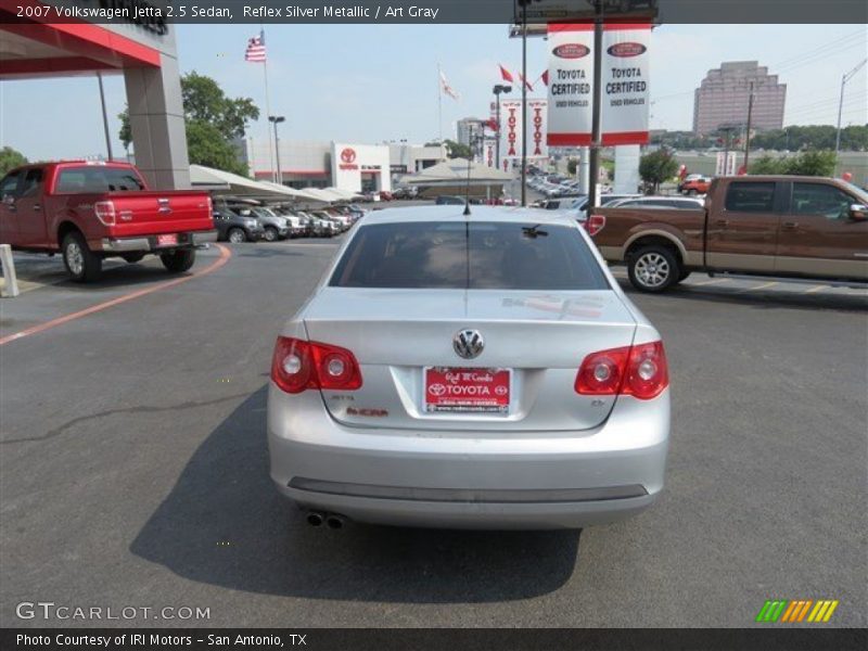 Reflex Silver Metallic / Art Gray 2007 Volkswagen Jetta 2.5 Sedan