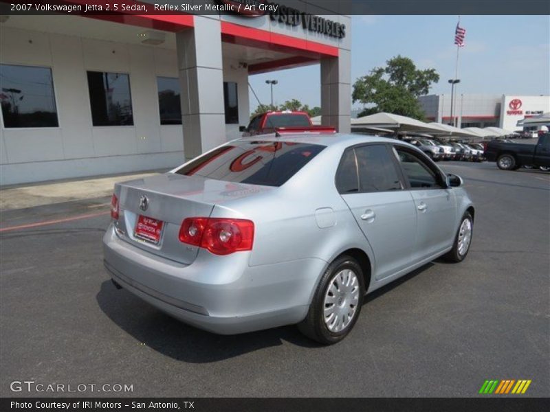 Reflex Silver Metallic / Art Gray 2007 Volkswagen Jetta 2.5 Sedan