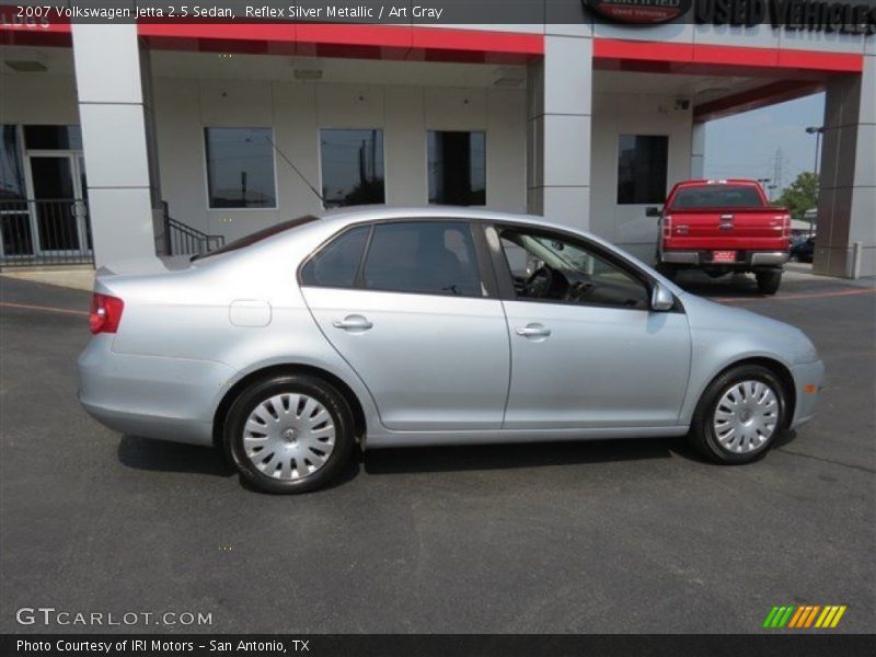 Reflex Silver Metallic / Art Gray 2007 Volkswagen Jetta 2.5 Sedan