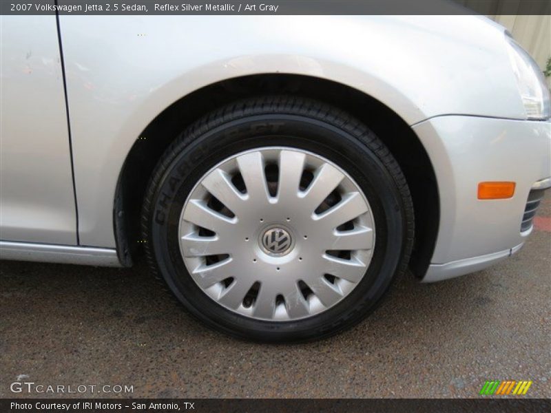 Reflex Silver Metallic / Art Gray 2007 Volkswagen Jetta 2.5 Sedan