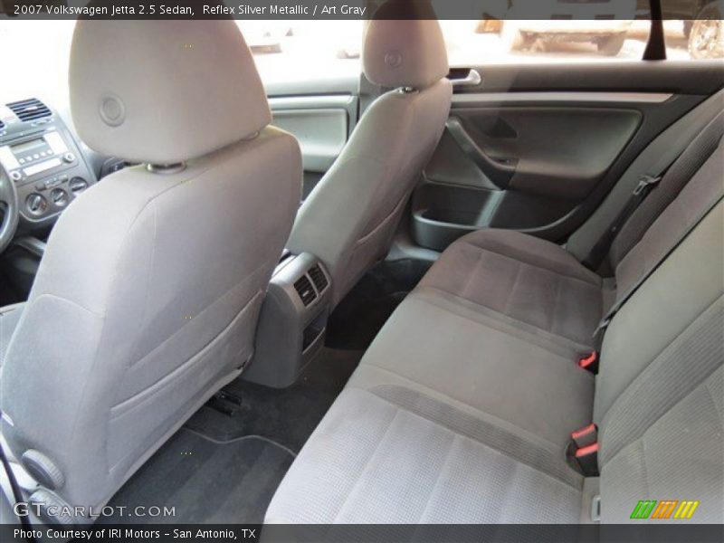 Reflex Silver Metallic / Art Gray 2007 Volkswagen Jetta 2.5 Sedan