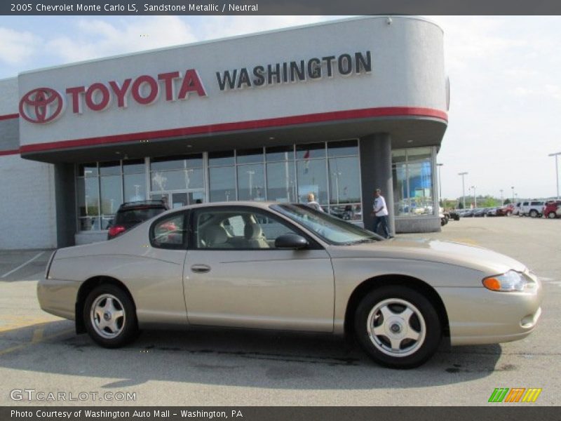 Sandstone Metallic / Neutral 2005 Chevrolet Monte Carlo LS