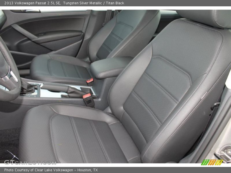 Tungsten Silver Metallic / Titan Black 2013 Volkswagen Passat 2.5L SE
