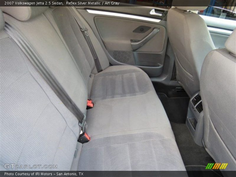 Reflex Silver Metallic / Art Gray 2007 Volkswagen Jetta 2.5 Sedan