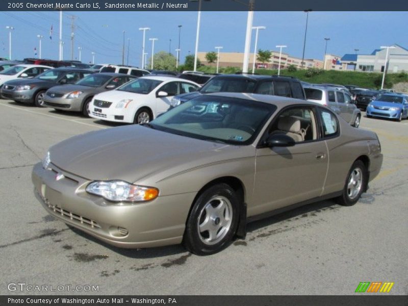 Sandstone Metallic / Neutral 2005 Chevrolet Monte Carlo LS