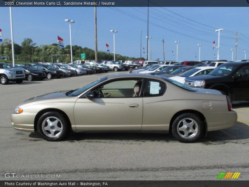 Sandstone Metallic / Neutral 2005 Chevrolet Monte Carlo LS