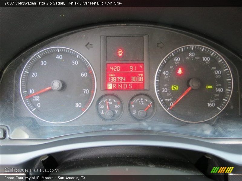 Reflex Silver Metallic / Art Gray 2007 Volkswagen Jetta 2.5 Sedan