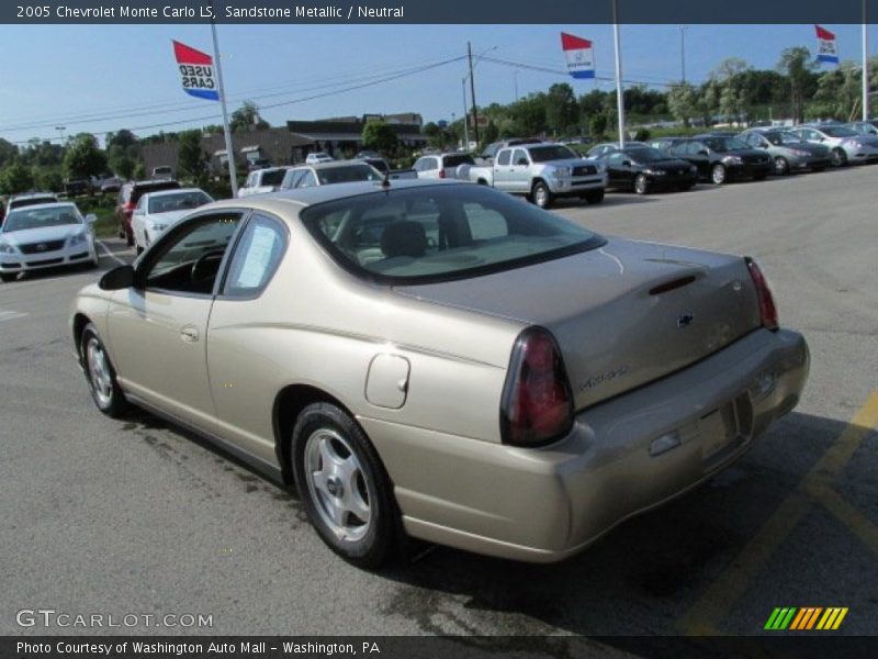 Sandstone Metallic / Neutral 2005 Chevrolet Monte Carlo LS