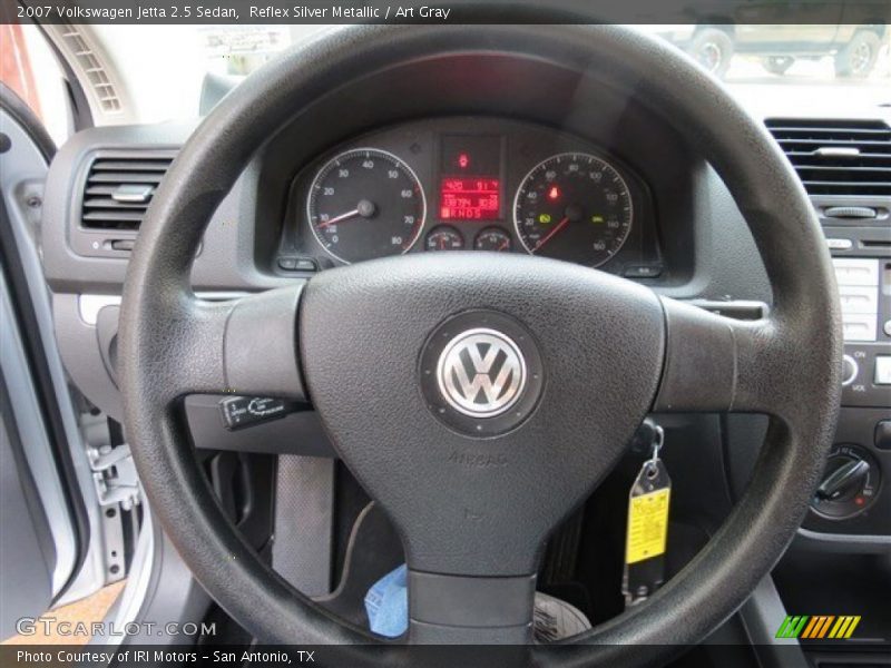Reflex Silver Metallic / Art Gray 2007 Volkswagen Jetta 2.5 Sedan
