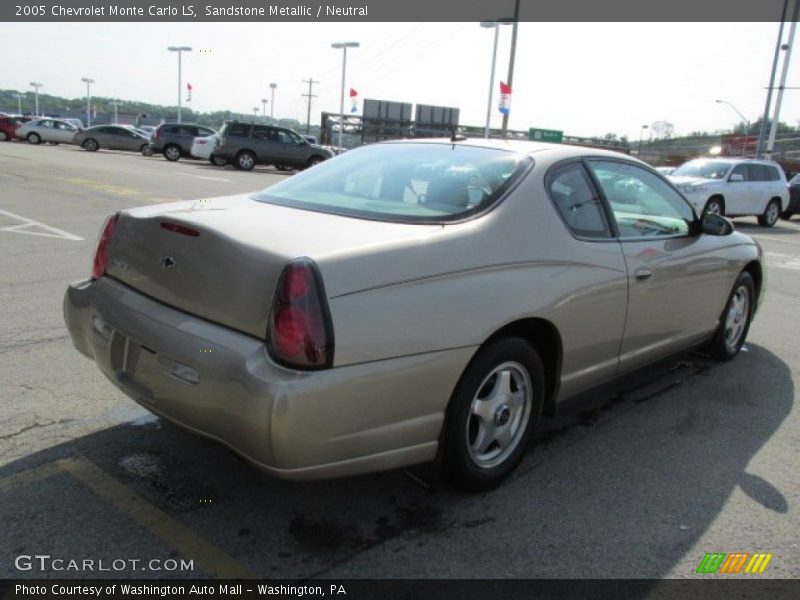 Sandstone Metallic / Neutral 2005 Chevrolet Monte Carlo LS