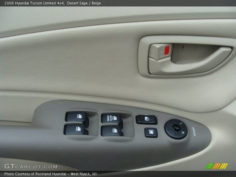 Desert Sage / Beige 2006 Hyundai Tucson Limited 4x4