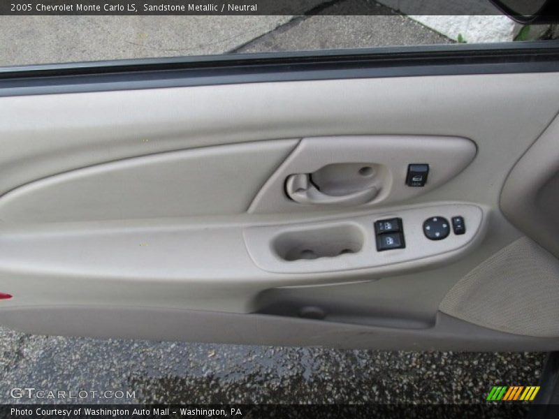 Sandstone Metallic / Neutral 2005 Chevrolet Monte Carlo LS