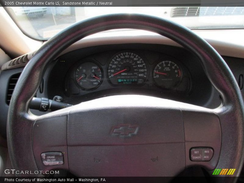 Sandstone Metallic / Neutral 2005 Chevrolet Monte Carlo LS