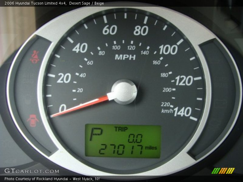 Desert Sage / Beige 2006 Hyundai Tucson Limited 4x4