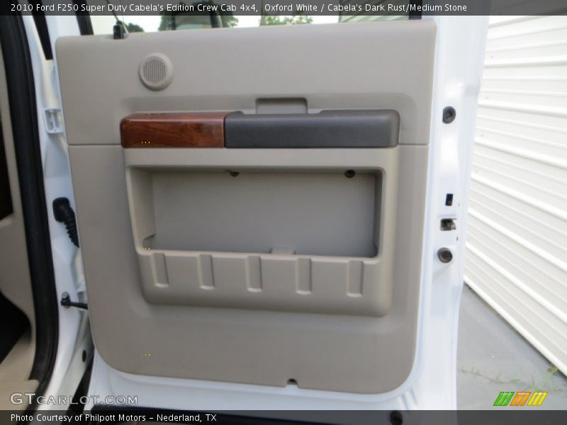 Door Panel of 2010 F250 Super Duty Cabela's Edition Crew Cab 4x4