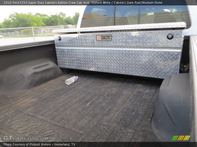 Oxford White / Cabela's Dark Rust/Medium Stone 2010 Ford F250 Super Duty Cabela's Edition Crew Cab 4x4