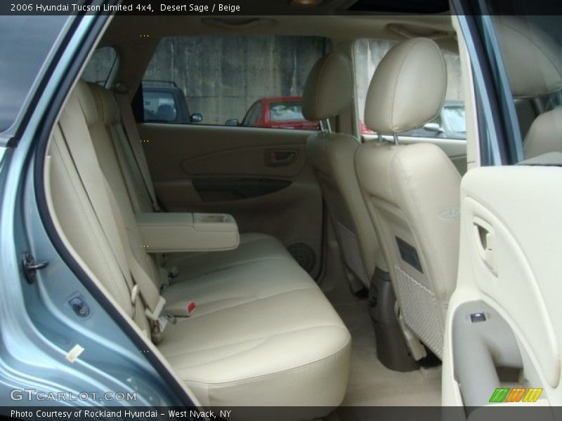 Desert Sage / Beige 2006 Hyundai Tucson Limited 4x4