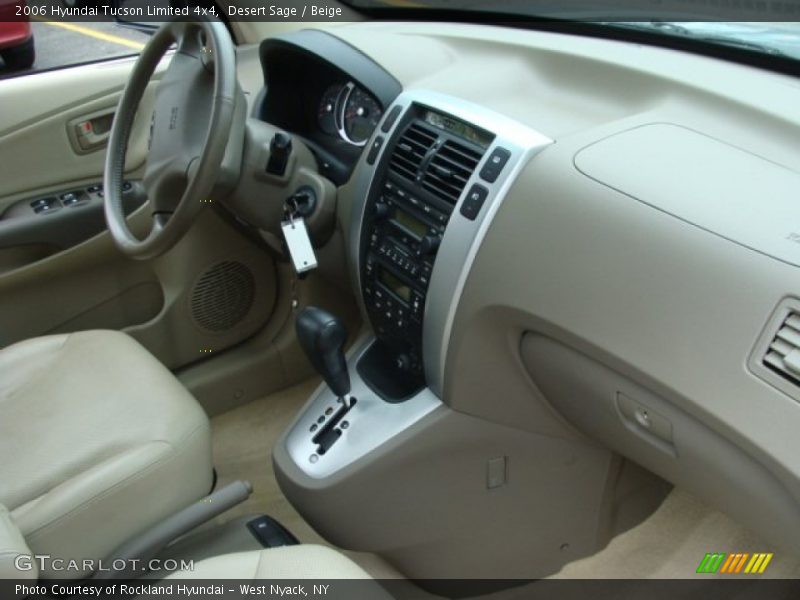 Desert Sage / Beige 2006 Hyundai Tucson Limited 4x4
