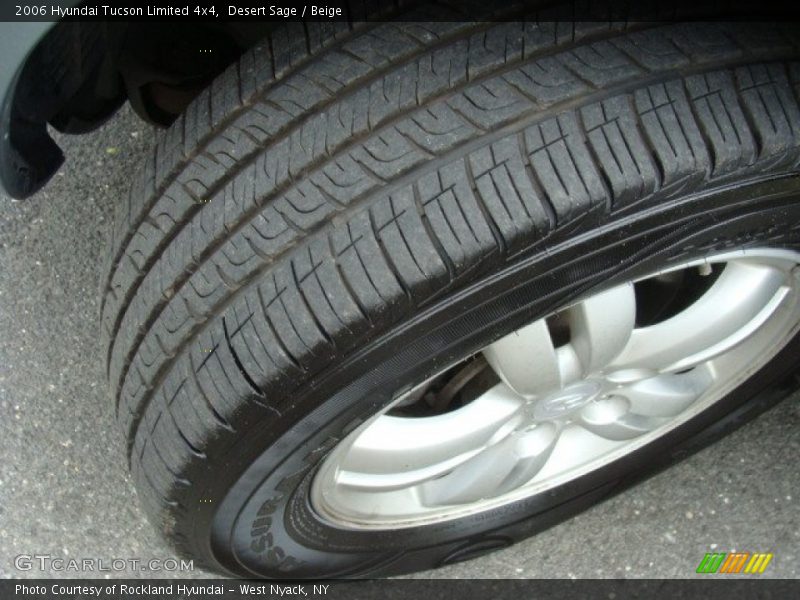 Desert Sage / Beige 2006 Hyundai Tucson Limited 4x4