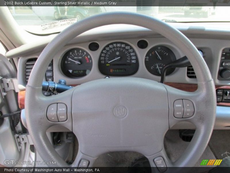 Sterling Silver Metallic / Medium Gray 2002 Buick LeSabre Custom