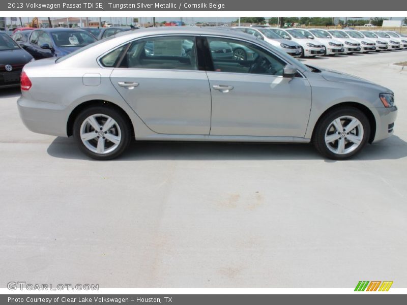 Tungsten Silver Metallic / Cornsilk Beige 2013 Volkswagen Passat TDI SE