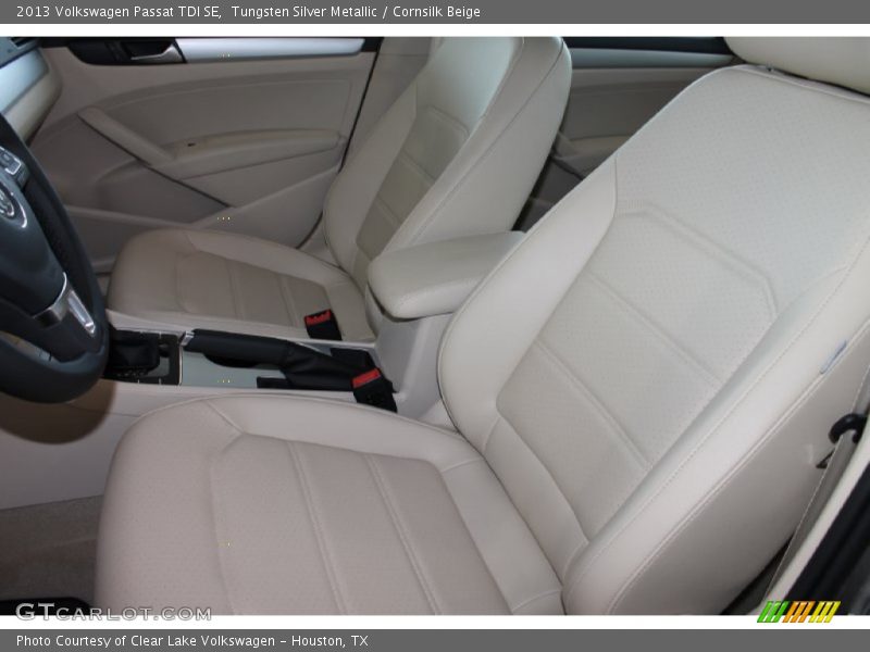 Tungsten Silver Metallic / Cornsilk Beige 2013 Volkswagen Passat TDI SE