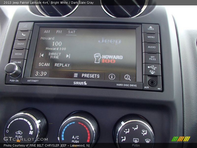 Bright White / Dark Slate Gray 2013 Jeep Patriot Latitude 4x4