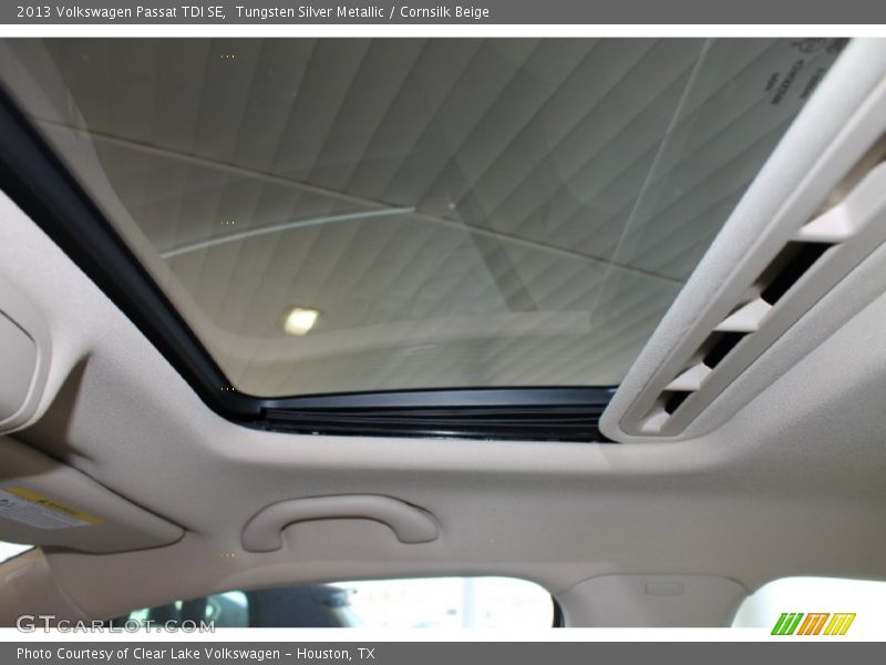 Tungsten Silver Metallic / Cornsilk Beige 2013 Volkswagen Passat TDI SE