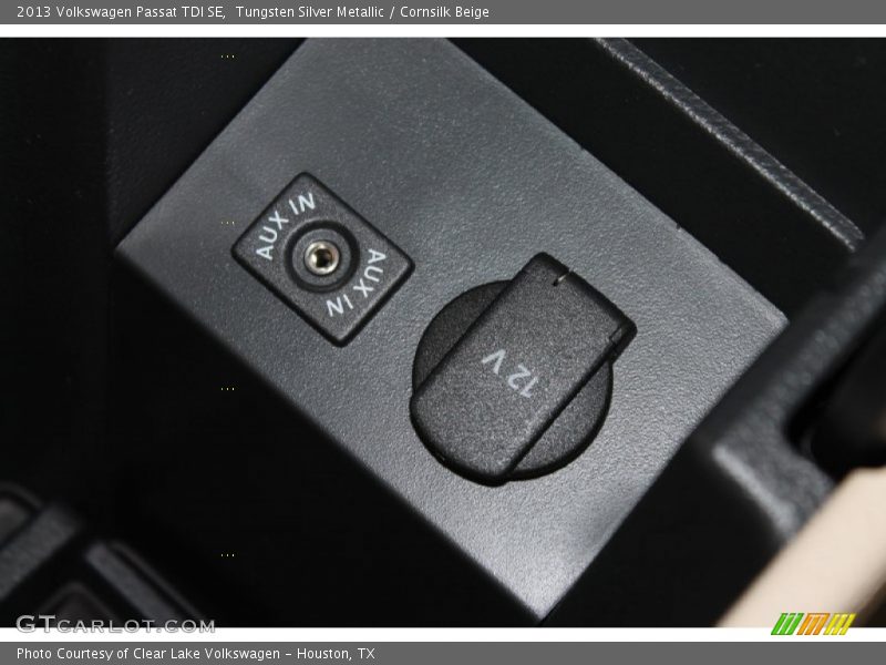 Tungsten Silver Metallic / Cornsilk Beige 2013 Volkswagen Passat TDI SE
