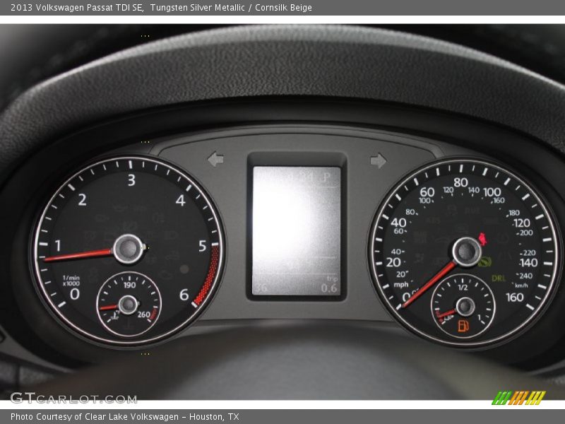 Tungsten Silver Metallic / Cornsilk Beige 2013 Volkswagen Passat TDI SE