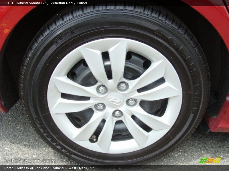 Venetian Red / Camel 2011 Hyundai Sonata GLS